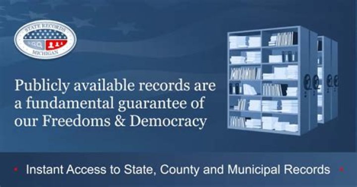 Are birth records public in Michigan?