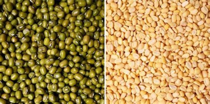 Are yellow split peas and mung beans the same?