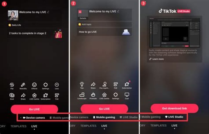 How can I stream live on Android?