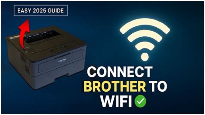 How do I get my Brother wireless printer back online?