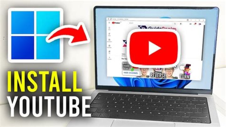 How do I install YouTube on my computer?