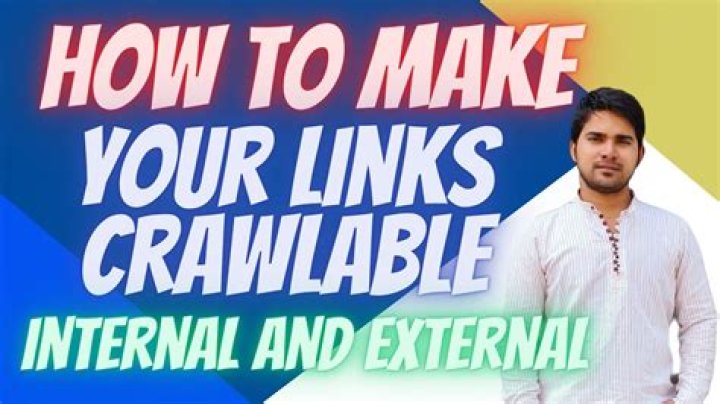 How do I make a link crawlable?