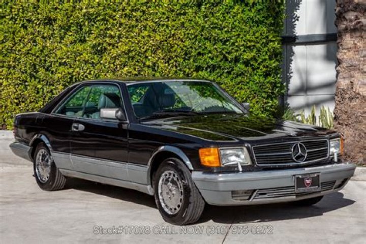 How much was a 1986 Mercedes 560SL?