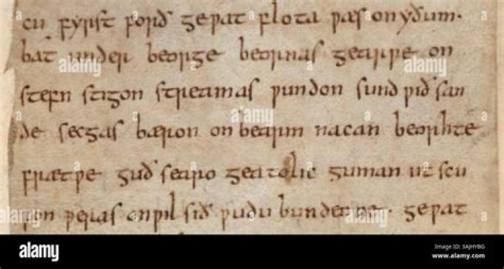 What did the Beowulf manuscript survive?
