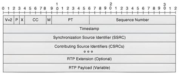 What is an RTP header?