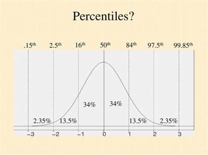 What is the meaning of percentile in statistics?