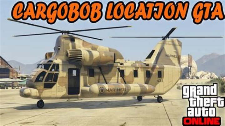Where is the Cargobob in GTA 5 offline?