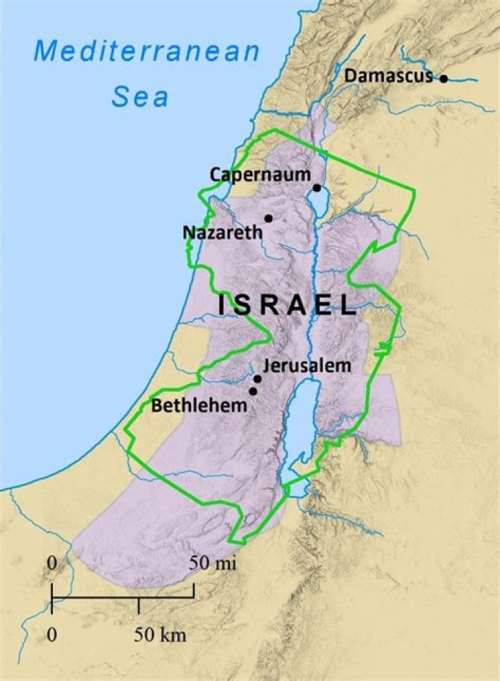 Where was Israel located in ancient times?