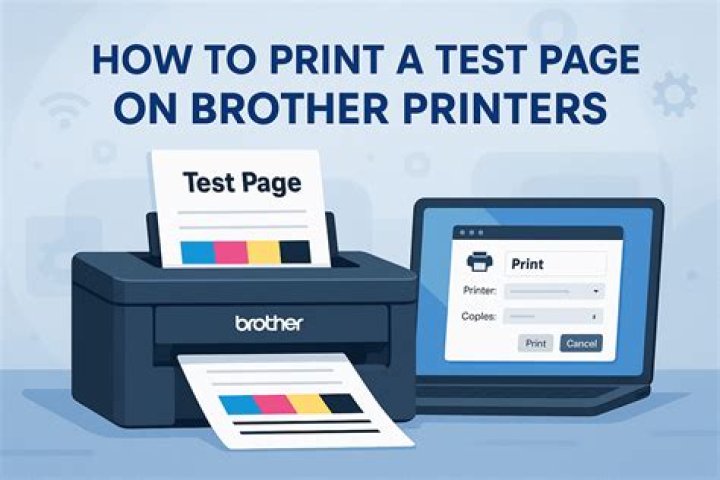 Why will my Brother printer print a test page but nothing else?